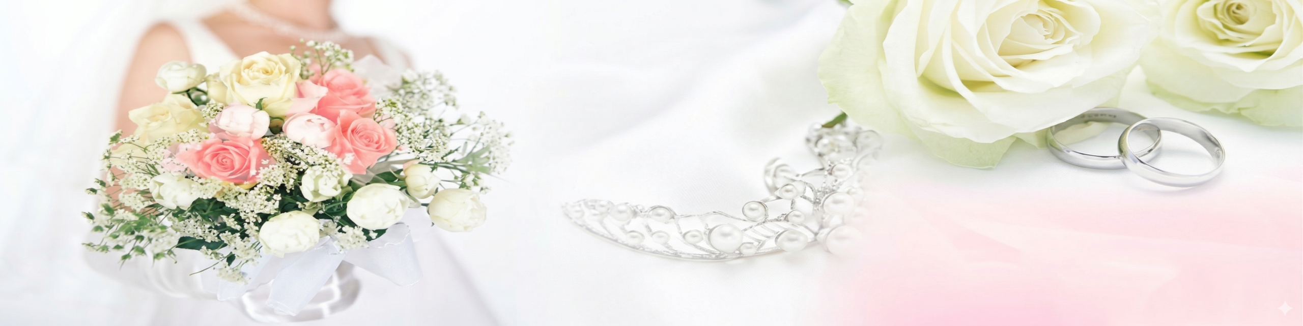 花嫁とブーケの画像